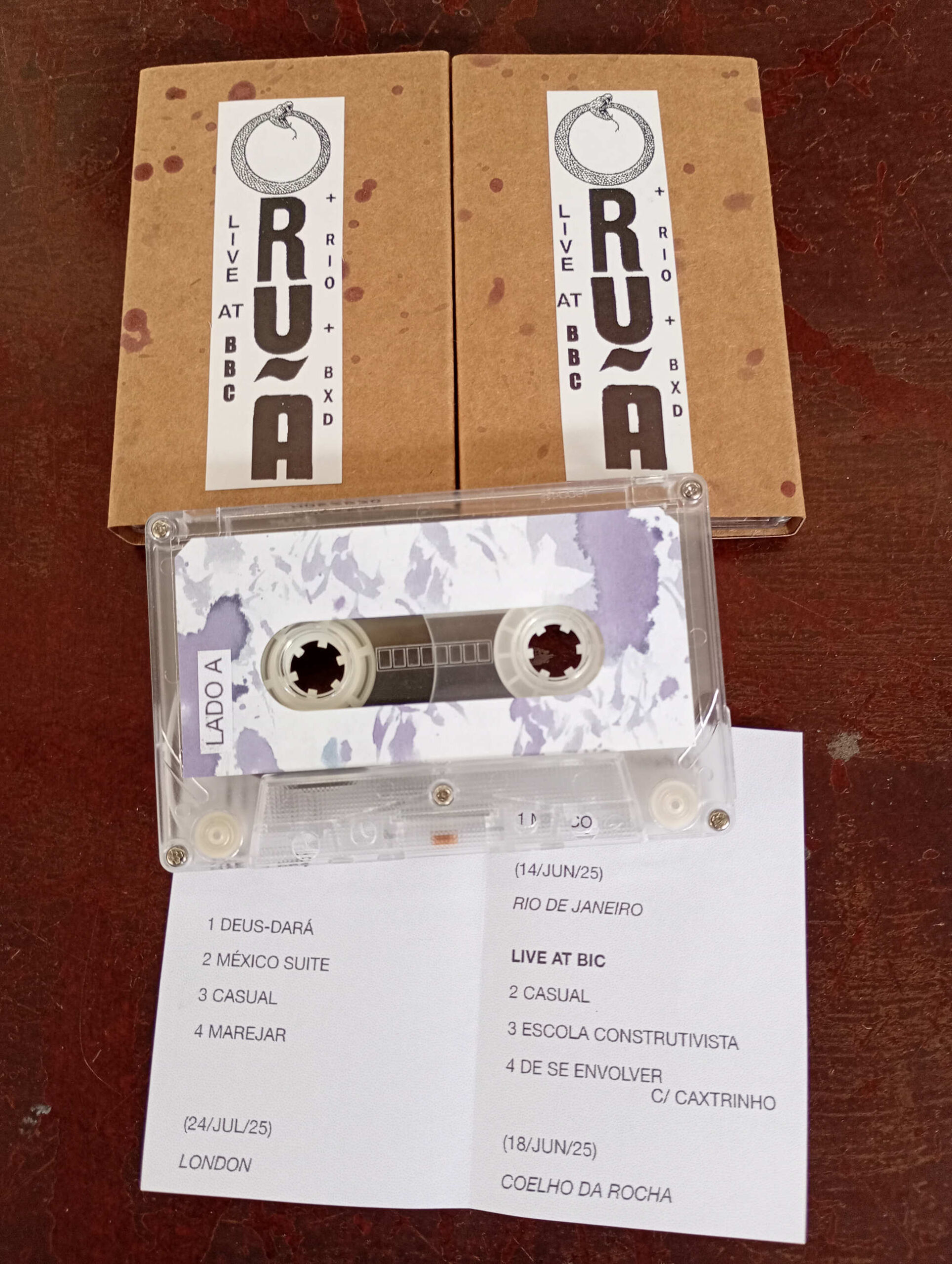 Oruã - Live in London, Rio de Janeiro e Baixada Fluminense