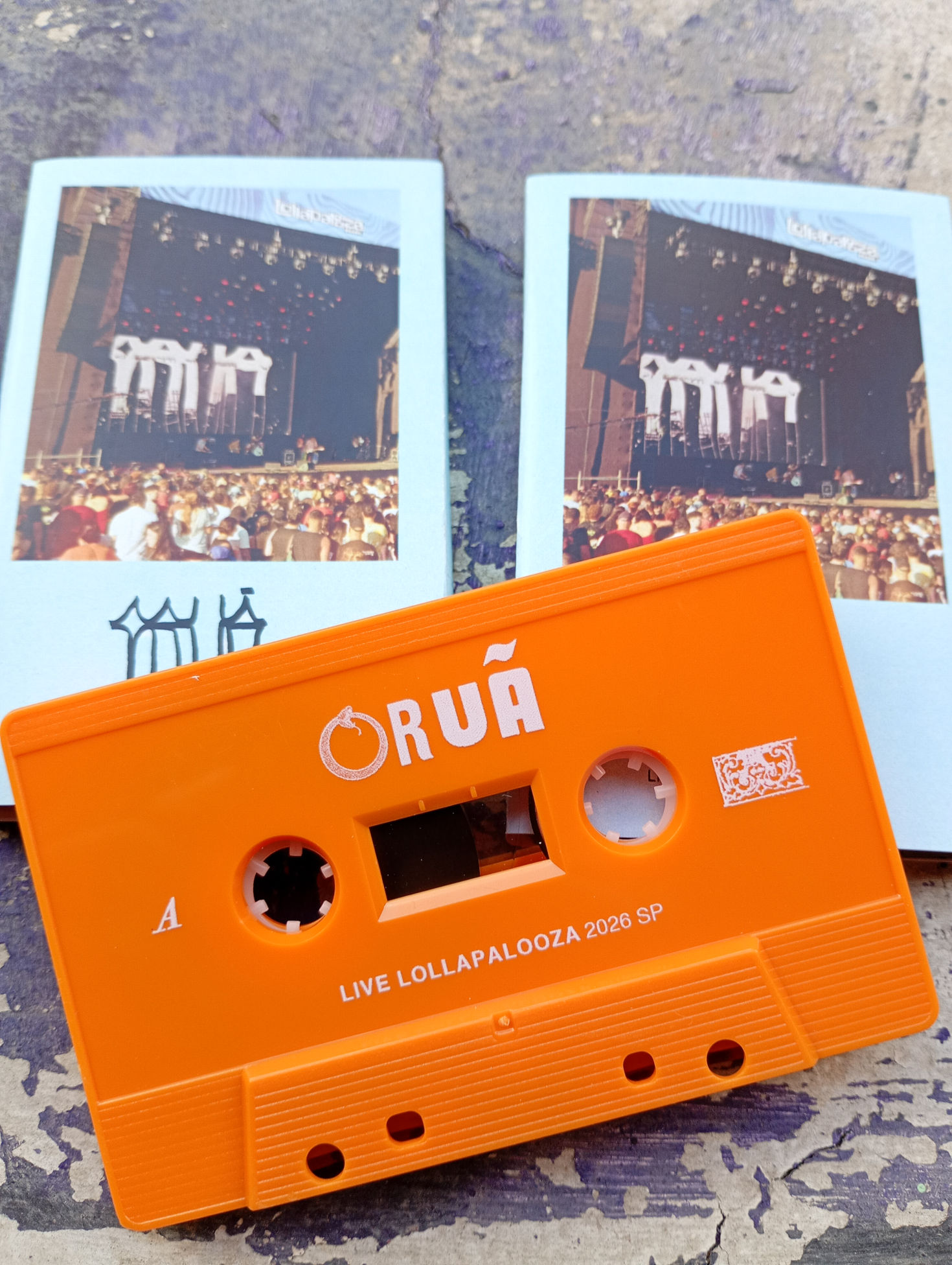Oruã – Live Lollapalooza 2026 (cassete)